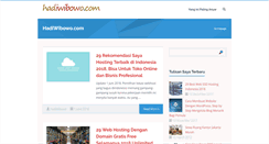 Desktop Screenshot of hadiwibowo.com